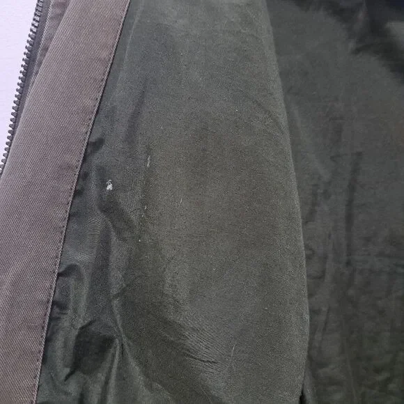 Outdoor Jacket Gorpcore Retro Utility Military Casual Jacket Olive Green Large - Picture 6 of 17